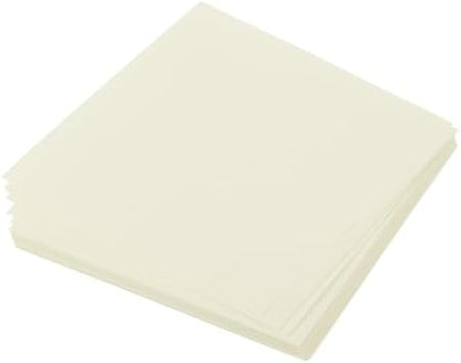 MECCANIXITY 50 Sheet Origami Paper Double Sided Cream White 2x2 Inch Square Sheet for Art Craft Project, Beginners, Gifts Decor by MECCANIXITY