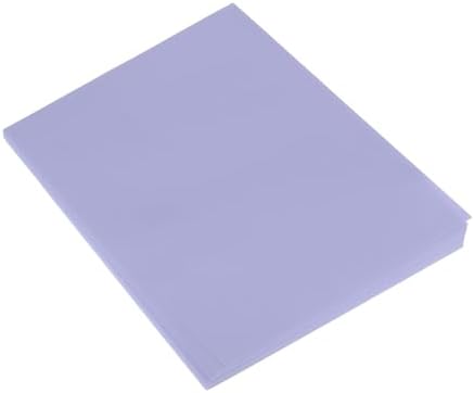MECCANIXITY 50 Sheet Origami Paper Double Sided Light Purple 8.3 x 5.8 Inch Square Sheet for Art Craft Project, Beginners, Gifts Decor by MECCANIXITY