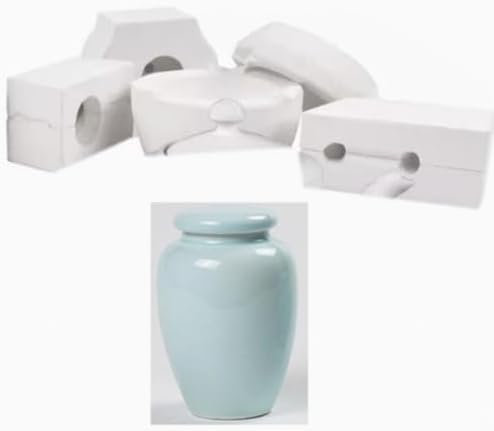 1Set Pottery Tools Ceramic Forming Mold Plaster Molds DIY Handmade Home Decor Supplies - Tea Pot Container, white by Unknown