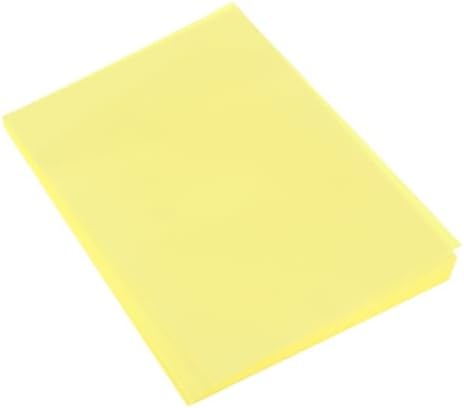 MECCANIXITY 50 Sheet Origami Paper Double Sided Fluorescent Yellow 8.3 x 5.8 Inch Square Sheet for Art Craft Project, Beginners, Gifts Decor by MECCANIXITY