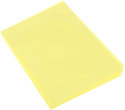 MECCANIXITY 50 Sheet Origami Paper Double Sided Fluorescent Yellow 8.3 x 5.8 Inch Square Sheet for Art Craft Project, Beginners, Gifts Decor by MECCANIXITY