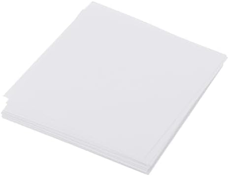 MECCANIXITY 25 Sheet Origami Paper Double Sided White 2x2 Inch Square Sheet for Art Craft Project, Beginners, Gifts Decor by MECCANIXITY