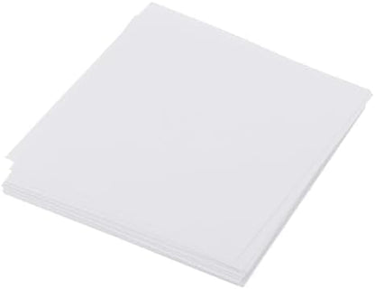 MECCANIXITY 25 Sheet Origami Paper Double Sided White 2x2 Inch Square Sheet for Art Craft Project, Beginners, Gifts Decor by MECCANIXITY
