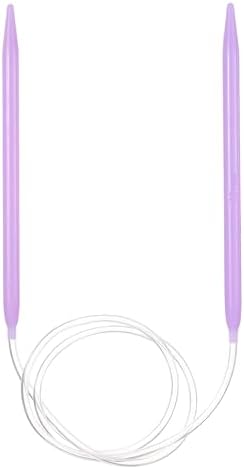 HARFINGTON Size US 10.75 (7mm) Plastic Circular Knitting Needles 32 Inch(80cm) Round Knitting Needle for Handmade Projects DIY Weave by HARFINGTON