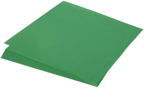 MECCANIXITY 75 Sheet Origami Paper Double Sided 10x10" Emerald Green by MECCANIXITY