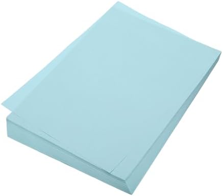 MECCANIXITY 100 Sheet Origami Paper Double Sided Light Blue 11.7 x 8.3 Inch Square Sheet for Art Craft Project, Beginners, Gifts Decor by MECCANIXITY