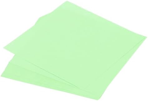 MECCANIXITY 75 Sheet Origami Paper Double Sided 4x4" Light Green by MECCANIXITY