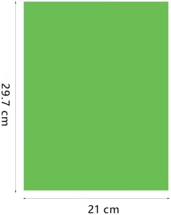 A4 Origami Paper Green 100 Sheets, 8.27×11.7 inch Double Sided Color Easy Fold Big Origami Paper A4 Colored Copy Papers Thin 70gsm for Beginners, DIY handwork Art and Craft Projects (210 x 297 mm) - Image 2
