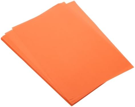 MECCANIXITY 50 Sheet Origami Paper Double Sided Cream Orange 11.7 x 8.3 Inch Square Sheet for Art Craft Project, Beginners, Gifts Decor by MECCANIXITY