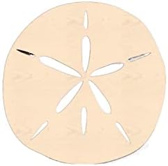 Sand Dollar Wood Craft Unfinished Wooden Cutout Art DIY Wooden Sign Inspirational Wall Plaque Vintage Wall Art Decor for Front Door Entryway Porch Bar Pub Party - Image 2