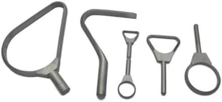 Sclmgo 5 Pieces Clay Sculpting Tools, Tungsten Steel Shaping Pottery Trimming Tools for Carving, Scraping and Creating Textures for Beginners, Adults, Students by Unknown