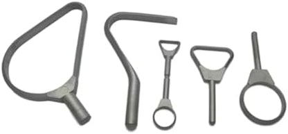 Sclmgo 5 Pieces Clay Sculpting Tools, Tungsten Steel Shaping Pottery Trimming Tools for Carving, Scraping and Creating Textures for Beginners, Adults, Students by Unknown