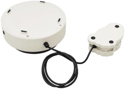 Mini Pottery Wheel Machine Complete Set, Ceramic Machine with Pedal Speed 0-160rpm, Splash-Proof Bowl, Low Noise, Removable Turntable and Splash Guard Bowl for Home Craft Room White - Image 7