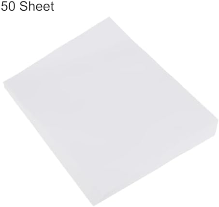 MECCANIXITY 50 Sheet Origami Paper Double Sided White 8.3 x 5.8 Inch Square Sheet for Art Craft Project, Beginners, Gifts Decor - Image 3