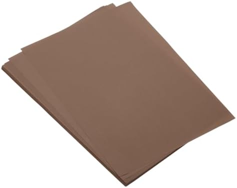 MECCANIXITY 50 Sheet Origami Paper Double Sided Cream Brown 11.7 x 8.3 Inch Square Sheet for Art Craft Project, Beginners, Gifts Decor by MECCANIXITY