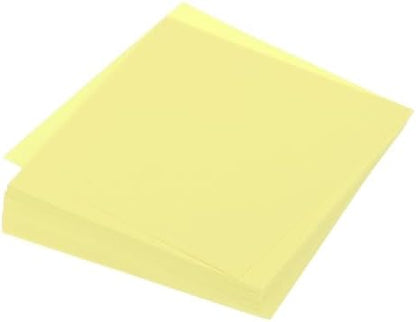 MECCANIXITY 100 Sheet Origami Paper Double Sided Light Yellow 4x4 Inch Square Sheet for Art Craft Project, Beginners, Gifts Decor by MECCANIXITY