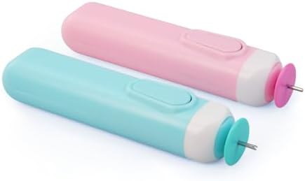 2PCS Electric Quilling Pen, Electric Slotted Tool Automated Paper Volume - Image 2