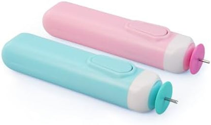 2PCS Electric Quilling Pen, Electric Slotted Tool Automated Paper Volume - Image 2