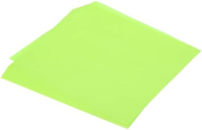 MECCANIXITY 100 Sheet Origami Paper Double Sided Fluorescent Green 10x10 Inch Square Sheet for Art Craft Project, Beginners, Gifts Decor by MECCANIXITY