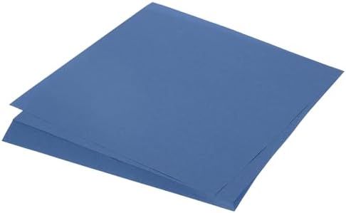 MECCANIXITY 75 Sheet Origami Paper Double Sided 8x8" Dark Blue by MECCANIXITY