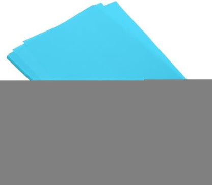 MECCANIXITY 50 Sheet Origami Paper Double Sided Cream Lake Blue 11.7 x 8.3 Inch Square Sheet for Art Craft Project, Beginners, Gifts Decor by MECCANIXITY