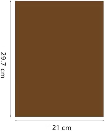 A4 Origami Paper Brown 100 Sheets, 8.27×11.7 inch Double Sided Color Easy Fold Big Origami Paper A4 Colored Copy Papers Thin 70gsm for Beginners, DIY handwork Art and Craft Projects (210 x 297 mm) - Image 2