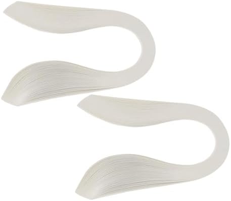 KooingTech 600PCS Quilling Paper Strips White 5 Pack Paper Quilling Strips - Image 5