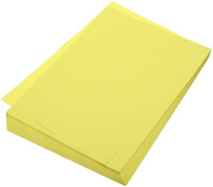 MECCANIXITY 100 Sheet Origami Paper Double Sided Dark Yellow 11.7 x 8.3 Inch Square Sheet for Art Craft Project, Beginners, Gifts Decor by MECCANIXITY