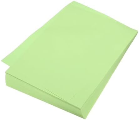 MECCANIXITY 100 Sheet Origami Paper Double Sided Light Green 8.3 x 5.8 Inch Square Sheet for Art Craft Project, Beginners, Gifts Decor by MECCANIXITY