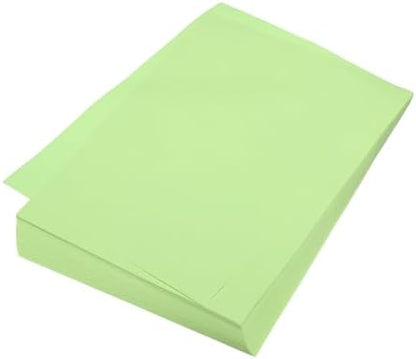 MECCANIXITY 100 Sheet Origami Paper Double Sided Light Green 8.3 x 5.8 Inch Square Sheet for Art Craft Project, Beginners, Gifts Decor by MECCANIXITY