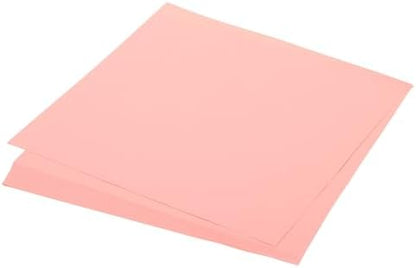 MECCANIXITY 75 Sheet Origami Paper Double Sided 10x10" Fluorescent Pink by MECCANIXITY