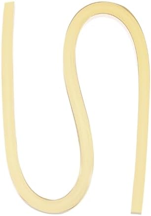 PATIKIL 60pcs Metallic Quilling Strips Paper 3mm(1/8") x 54cm Origami Paper Quilling Kits for Adults Beginner Art DIY Craft Christmas, Light Tan by PATIKIL