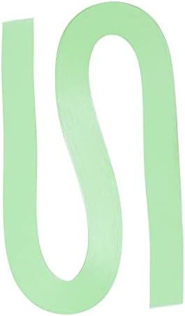 PATIKIL Quilling Strips Paper 120pcs 1/8"(3mm) 54cm Origami Paper Quilling Strip for Art DIY Hand Craft Christmas Mint Green by PATIKIL
