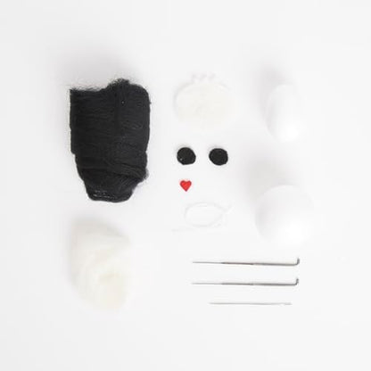 Simply Make Needle Felting Kit Halloween Miss Skeleton, Including Wool, Needles, Tools, for Beginners, Needle Felting Craft Kits, Starter Hobby Craft, Decoration, Gift, Hobbies for Crafty Enthusiasts - Image 2