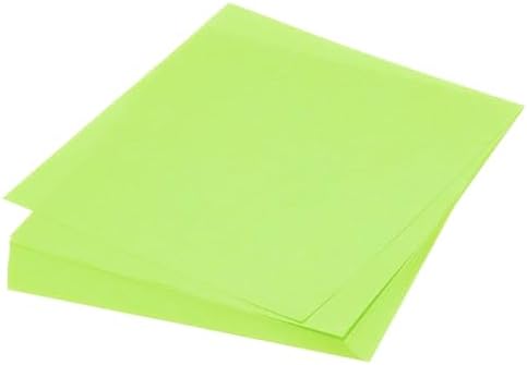 MECCANIXITY 75 Sheet Origami Paper Double Sided 6x6" Lime Green by MECCANIXITY