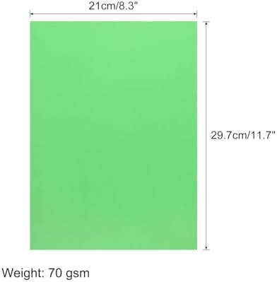 MECCANIXITY 50 Sheet Origami Paper Double Sided Cream Dark Green 11.7 x 8.3 Inch Square Sheet for Art Craft Project, Beginners, Gifts Decor - Image 2