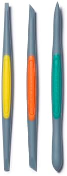 Xiem Clay Finishing Tools - 3pcs Set, Small, Strong & Firm Silicone for Sculpting and Detailing by Xiem+Tools