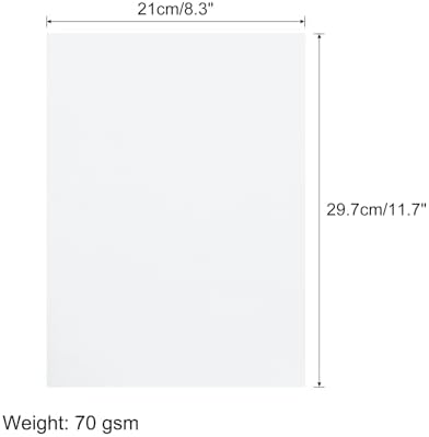 MECCANIXITY 50 Sheet Origami Paper Double Sided Cream White 11.7 x 8.3 Inch Square Sheet for Art Craft Project, Beginners, Gifts Decor - Image 2