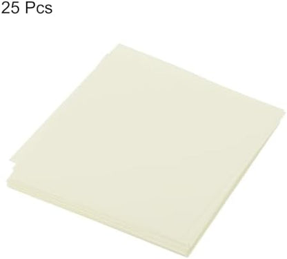 MECCANIXITY 25 Sheet Origami Paper Double Sided Cream White 2x2 Inch Square Sheet for Art Craft Project, Beginners, Gifts Decor - Image 3