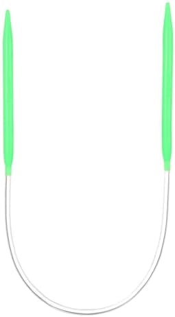 HARFINGTON Size US 10 (6mm) Plastic Circular Knitting Needles 16 Inch(40cm) Round Knitting Needle for Handmade Projects DIY Weave by HARFINGTON