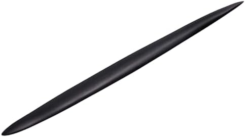 1 PCS Polymer Clay Needle Tools, Stainless Steel Scoring Sculpting Modeling Carving Tools for Feather Wire Texture Model Air Dry Clay Ceramic & Pottery Art Tool Supplies/5.8x0.39Inch/Black by Unknown