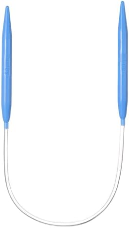 HARFINGTON Size US 11 (8mm) Plastic Circular Knitting Needles 16 Inch(40cm) Round Knitting Needle for Handmade Projects DIY Weave by HARFINGTON