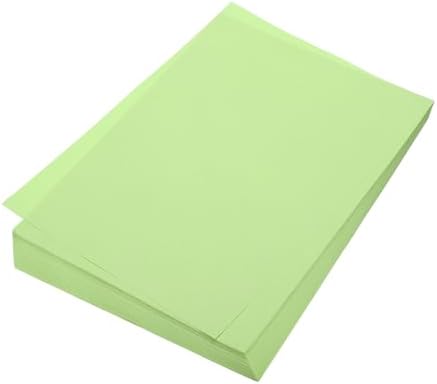 MECCANIXITY 100 Sheet Origami Paper Double Sided Light Green 11.7 x 8.3 Inch Square Sheet for Art Craft Project, Beginners, Gifts Decor by MECCANIXITY