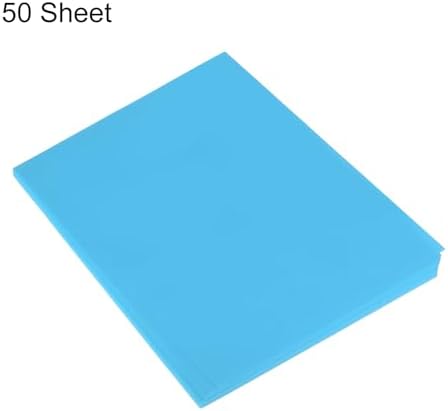 MECCANIXITY 50 Sheet Origami Paper Double Sided Lake Blue 8.3 x 5.8 Inch Square Sheet for Art Craft Project, Beginners, Gifts Decor - Image 3