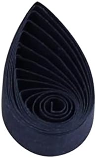 ODETOJOY Quilling Paper Strips 3mm Paper Quilling Set 120pcs Quilling Strips 1/8inch Single Color Star Origami Paper DIY Hand Crafts (Navyblue) by ODETOJOY