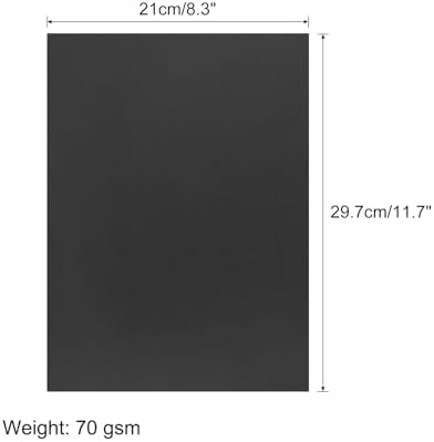 MECCANIXITY 50 Sheet Origami Paper Double Sided Cream Black 11.7 x 8.3 Inch Square Sheet for Art Craft Project, Beginners, Gifts Decor - Image 2