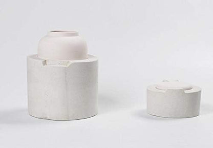 1Set Pottery Tools Ceramic Forming Mold Plaster Molds DIY Handmade Home Decor Supplies - Tea Pot Container, white - Image 6