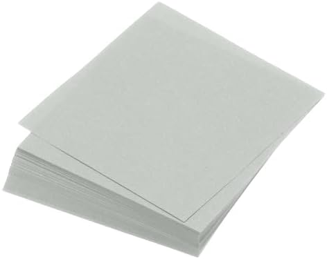 MECCANIXITY 100 Sheet Origami Paper Double Sided Light Gray 5.5 x 5.5 Inch Square Sheet for Art Craft Project, Beginners, Gifts Decor by MECCANIXITY