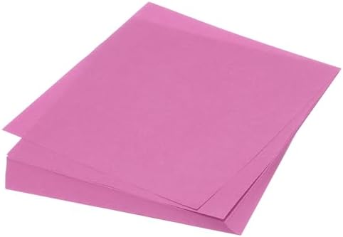 MECCANIXITY 75 Sheet Origami Paper Double Sided 6x6" Rose Red by MECCANIXITY