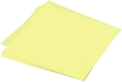 MECCANIXITY 25 Sheet Origami Paper Double Sided Pale Yellow 10x10 Inch Square Sheet for Art Craft Project, Beginners, Gifts Decor by MECCANIXITY